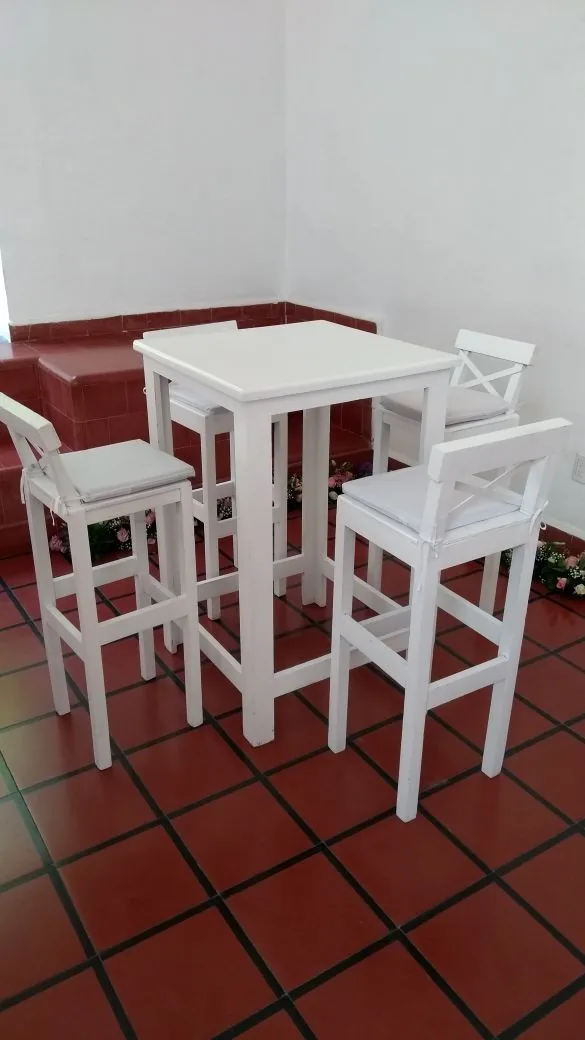 Periqueras (mesas altas) en renta - Perfect Host CDMX