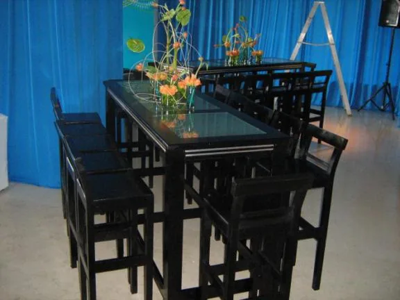 Periqueras (mesas altas) en renta - Perfect Host CDMX